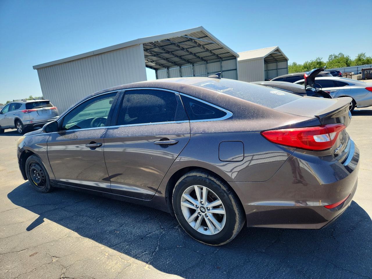 2015 Hyundai Sonata Se Brown vin: 5NPE24AF8FH229631