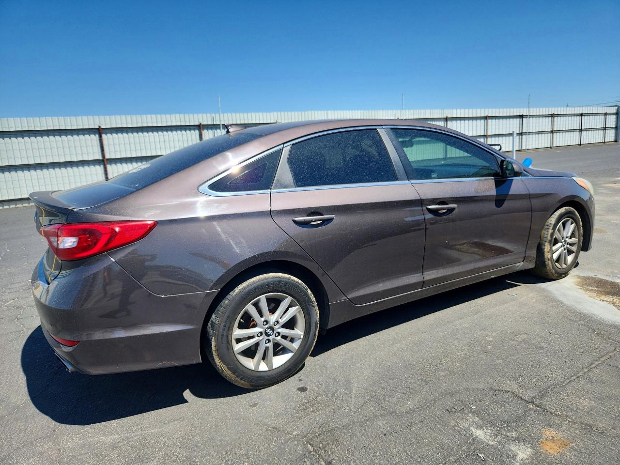 2015 Hyundai Sonata Se Brown vin: 5NPE24AF8FH229631