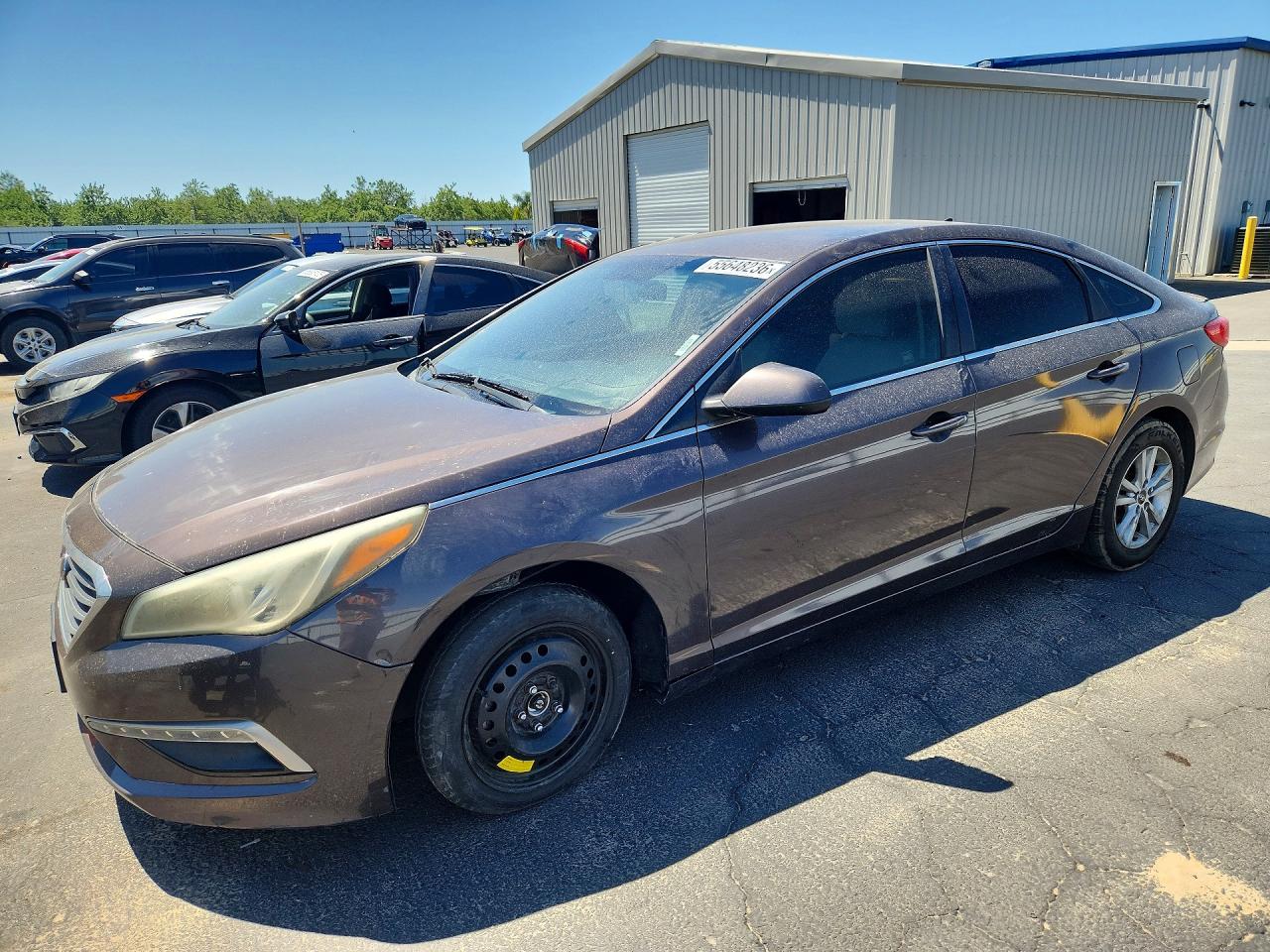 2015 Hyundai Sonata Se Коричневый vin: 5NPE24AF8FH229631