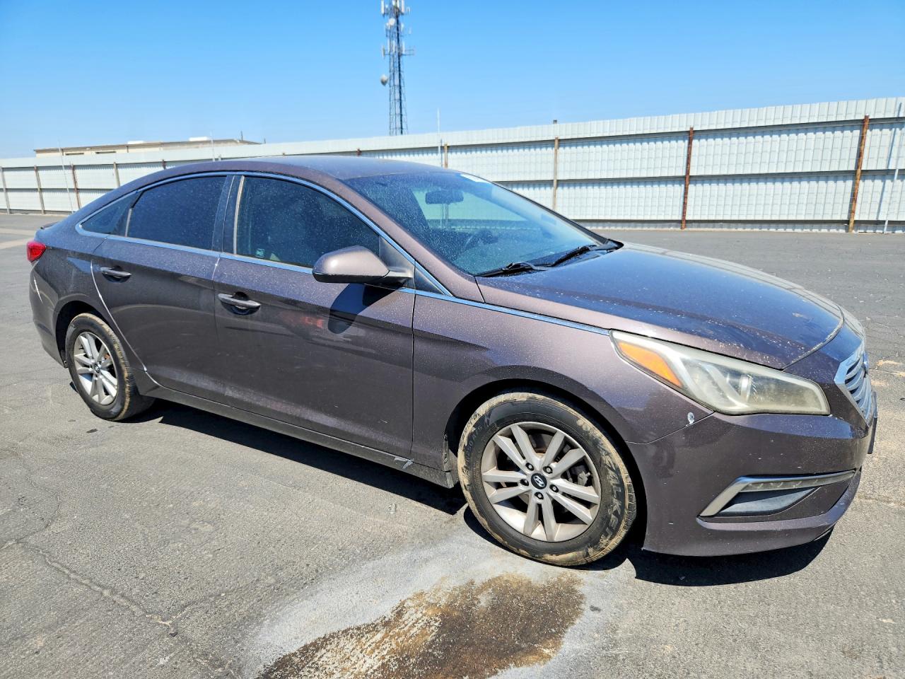 2015 Hyundai Sonata Se Brown vin: 5NPE24AF8FH229631