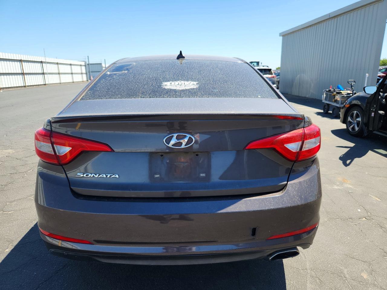 2015 Hyundai Sonata Se Brown vin: 5NPE24AF8FH229631
