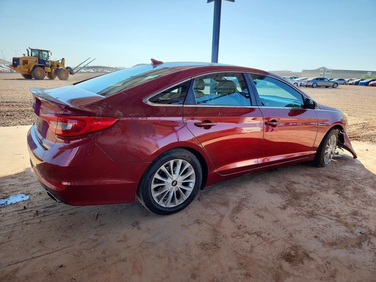 2015 Hyundai Sonata Se Red vin: 5NPE24AF8FH232366