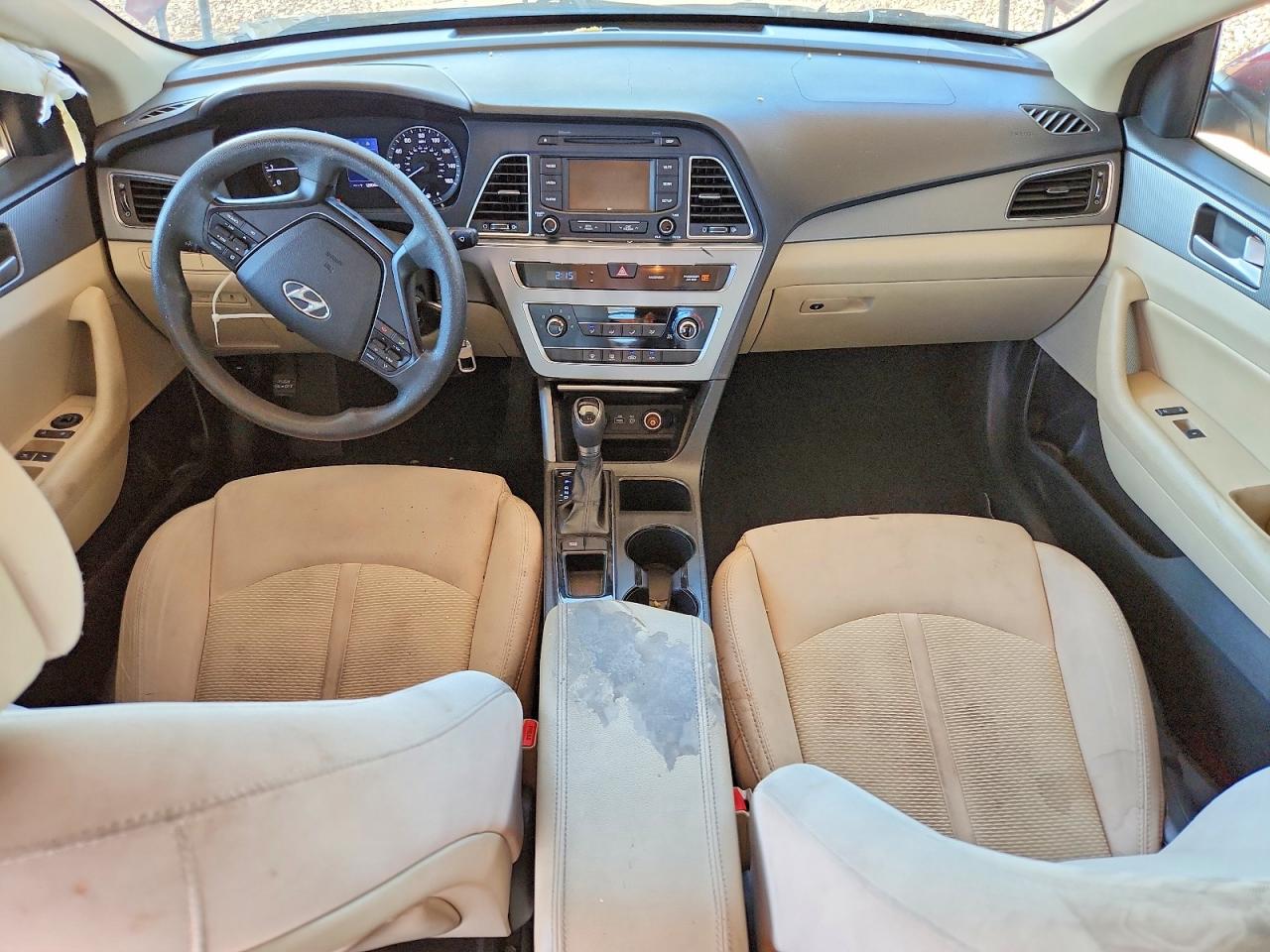 2015 Hyundai Sonata Se Red vin: 5NPE24AF8FH232366