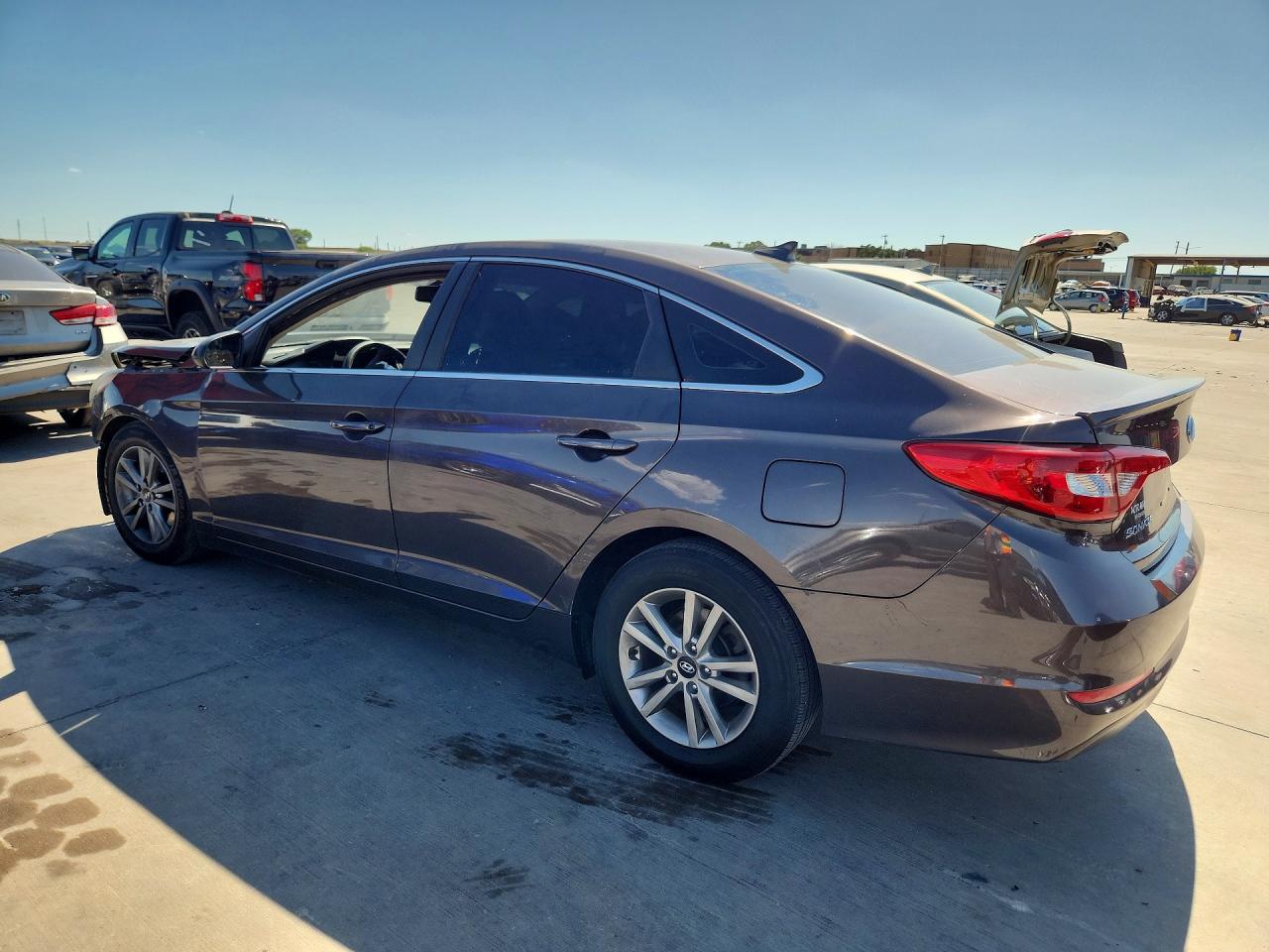 2015 Hyundai Sonata Se Brown vin: 5NPE24AF8FH235400