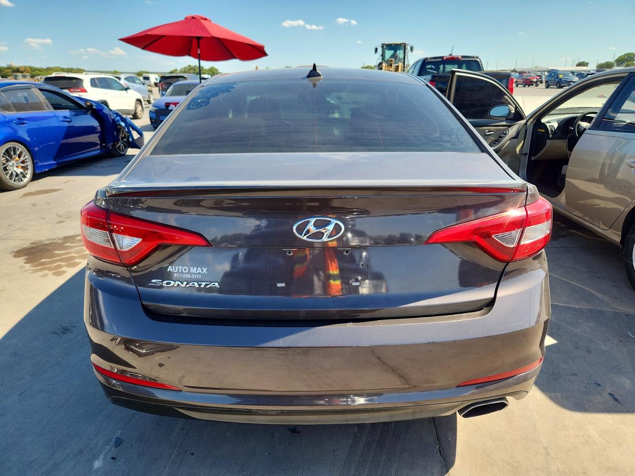 2015 Hyundai Sonata Se Brown vin: 5NPE24AF8FH235400