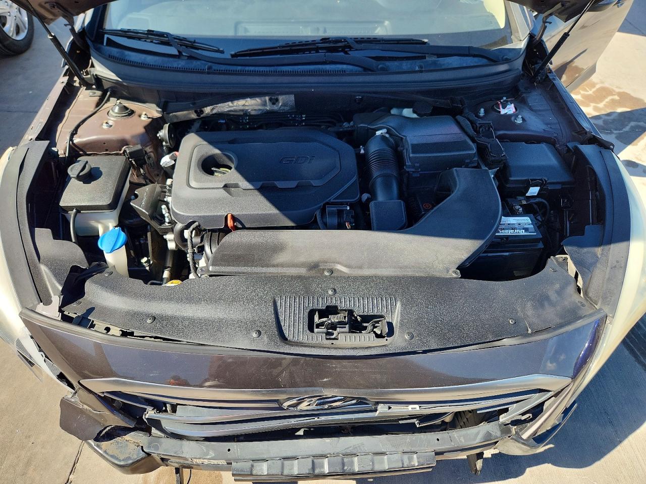 2015 Hyundai Sonata Se Brown vin: 5NPE24AF8FH235400