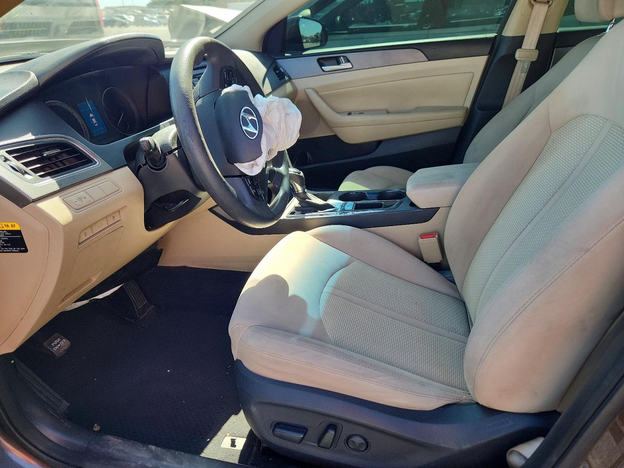2015 Hyundai Sonata Se Brown vin: 5NPE24AF8FH235400