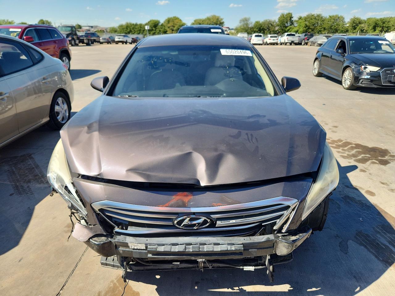 2015 Hyundai Sonata Se Brown vin: 5NPE24AF8FH235400