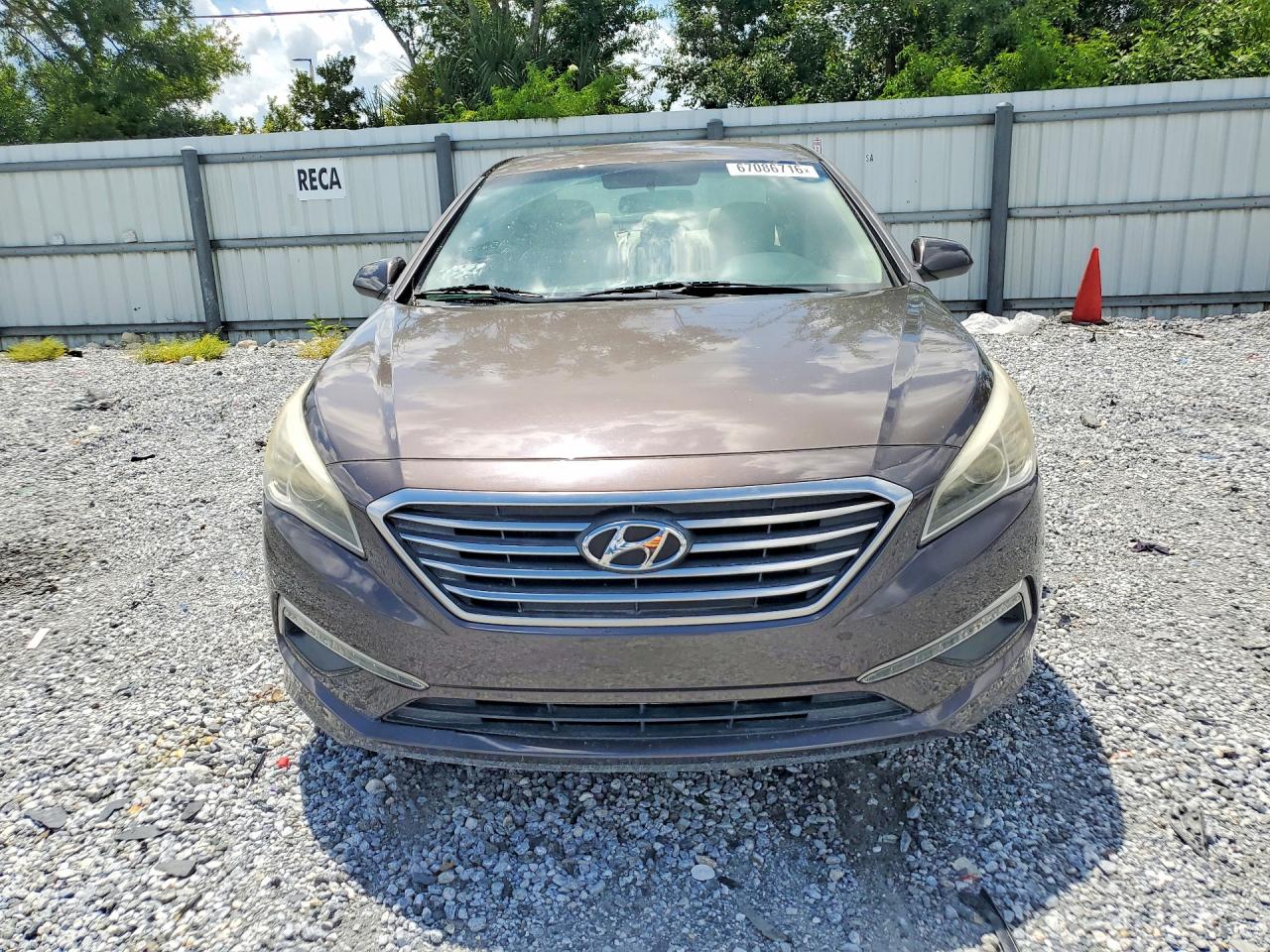 2015 Hyundai Sonata Se Коричневый vin: 5NPE24AF8FH241133