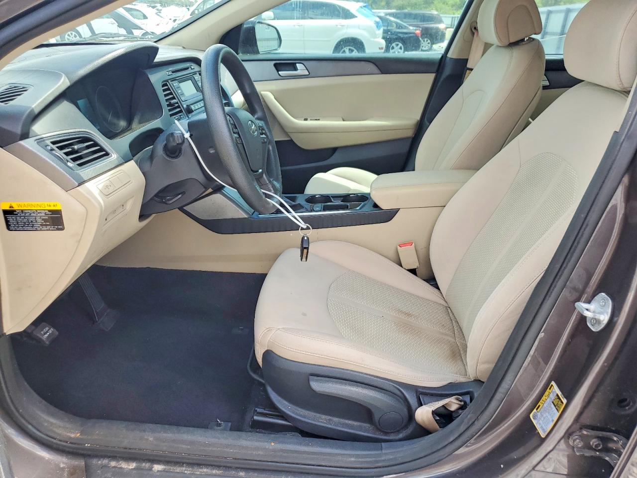 2015 Hyundai Sonata Se Коричневый vin: 5NPE24AF8FH241133