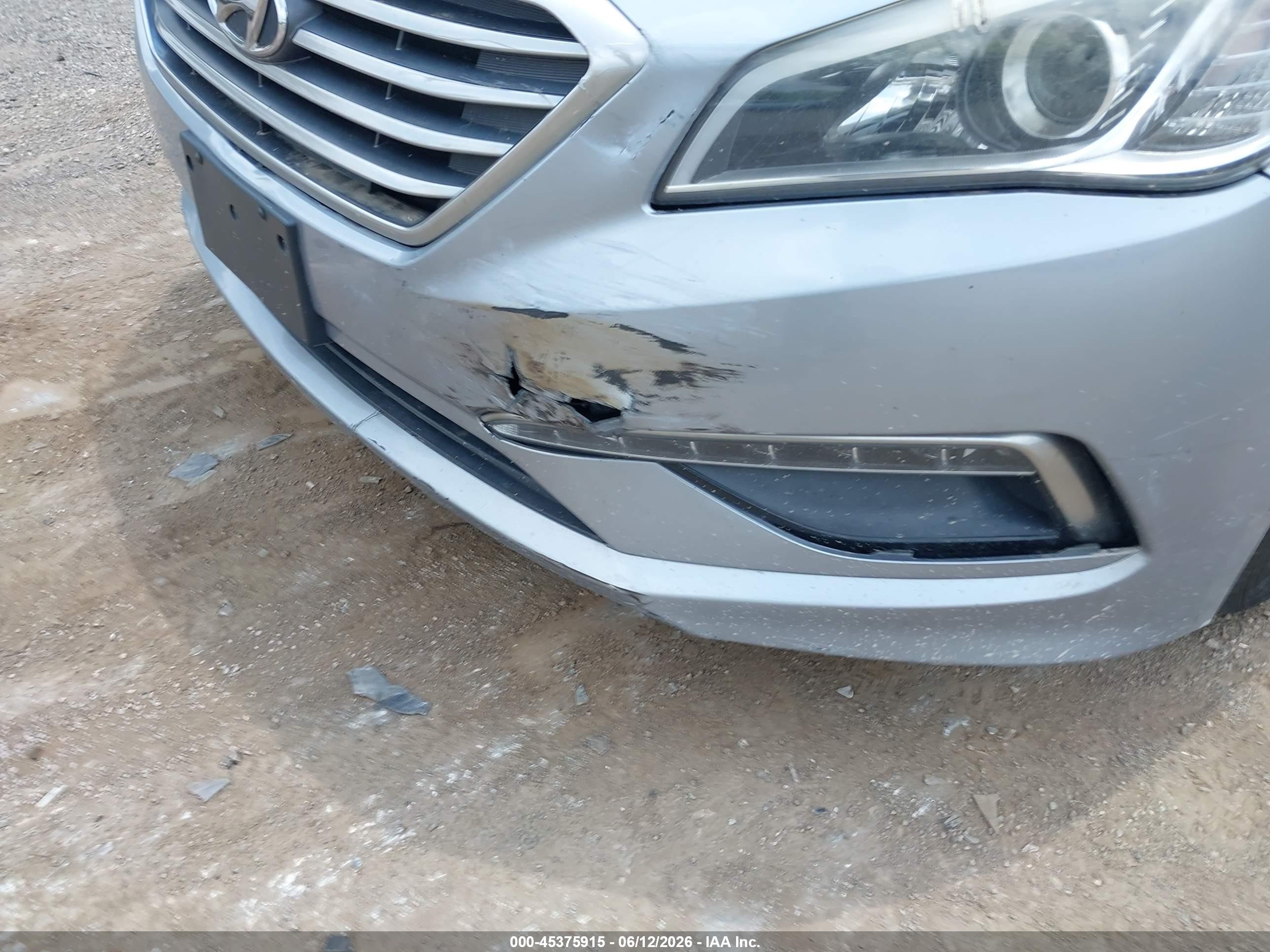 2015 Hyundai Sonata Se Blue vin: 5NPE24AF8FH245845