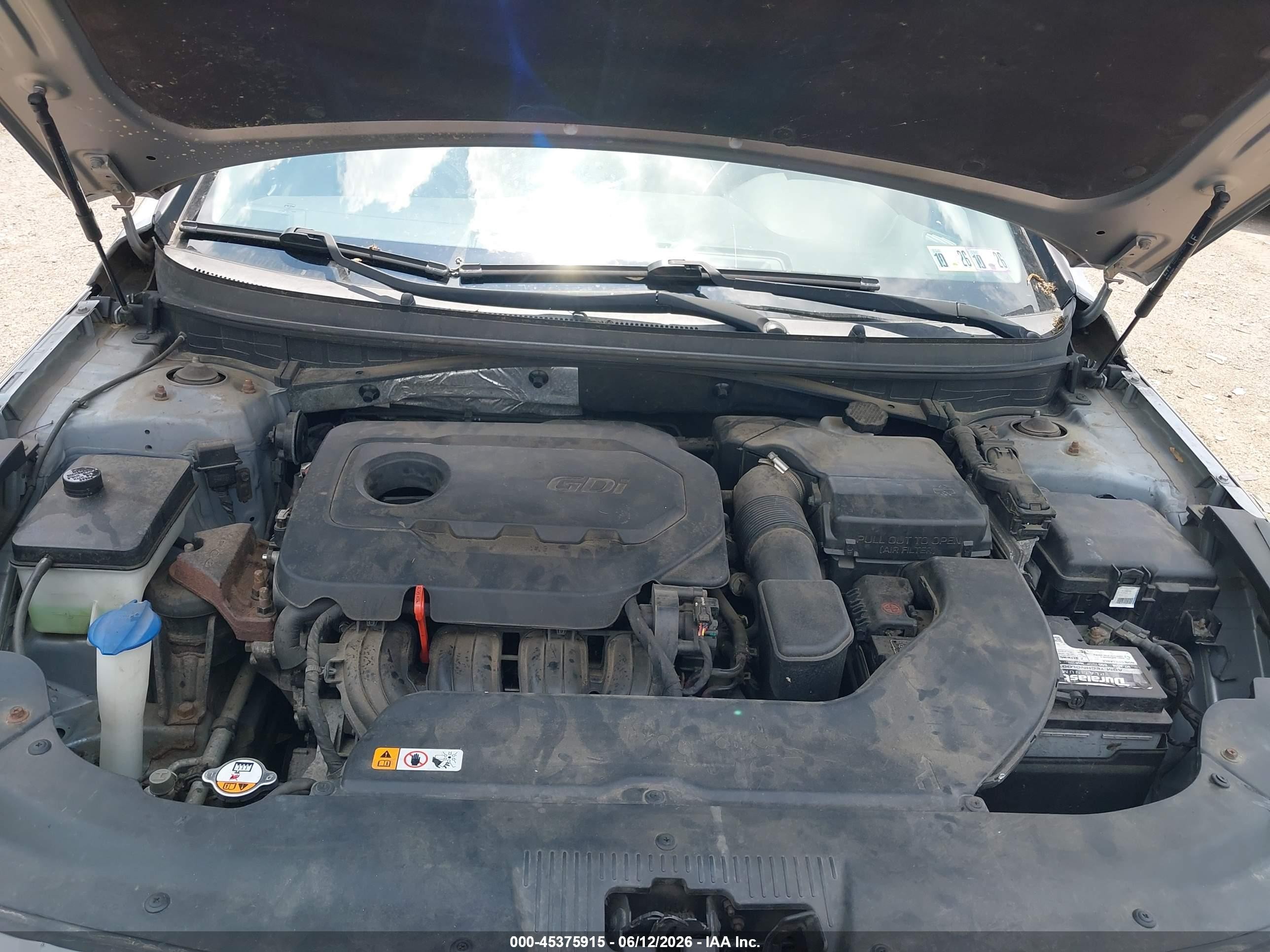 2015 Hyundai Sonata Se Blue vin: 5NPE24AF8FH245845