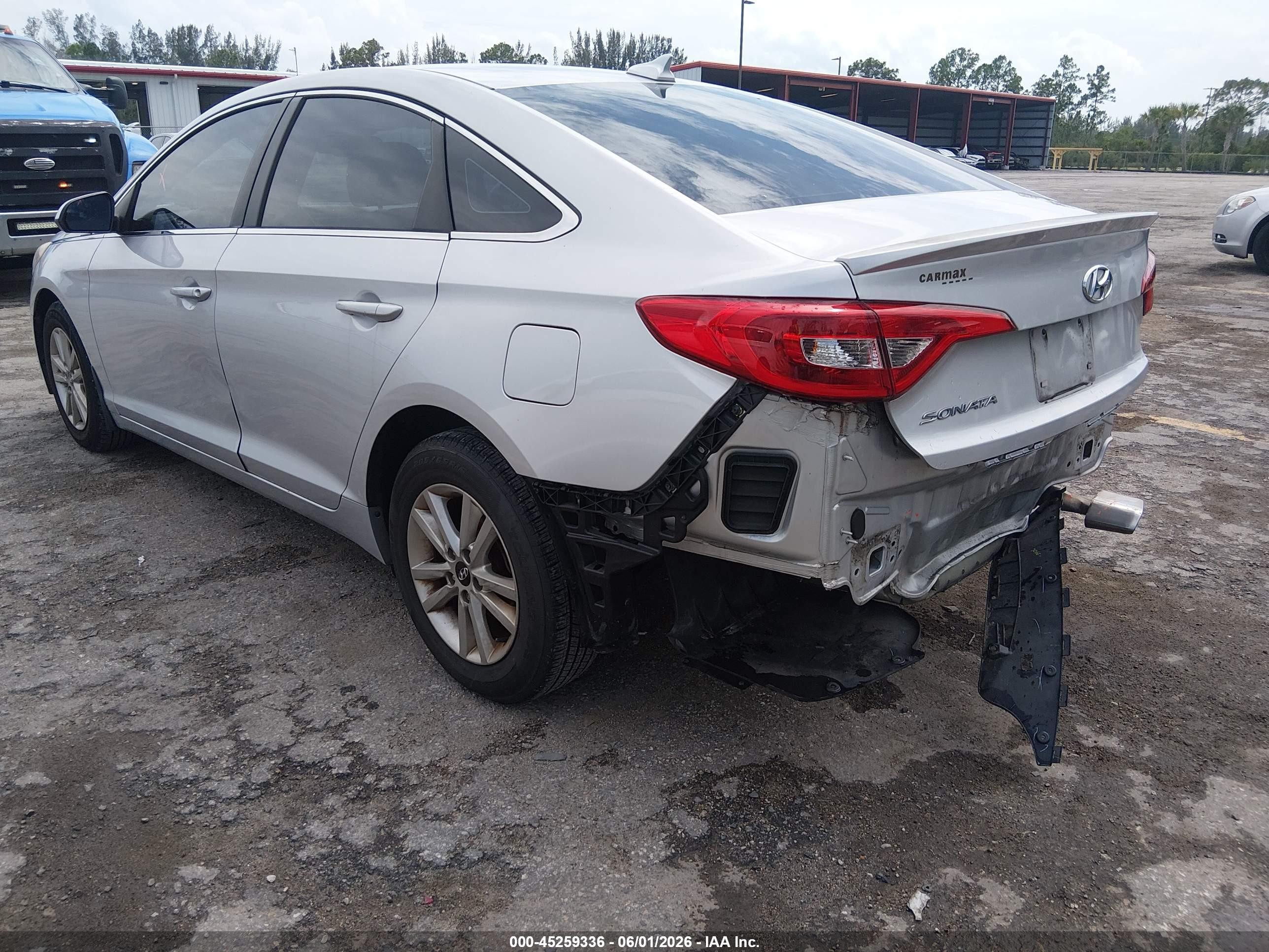 2015 Hyundai Sonata Se Silver vin: 5NPE24AF8FH248857