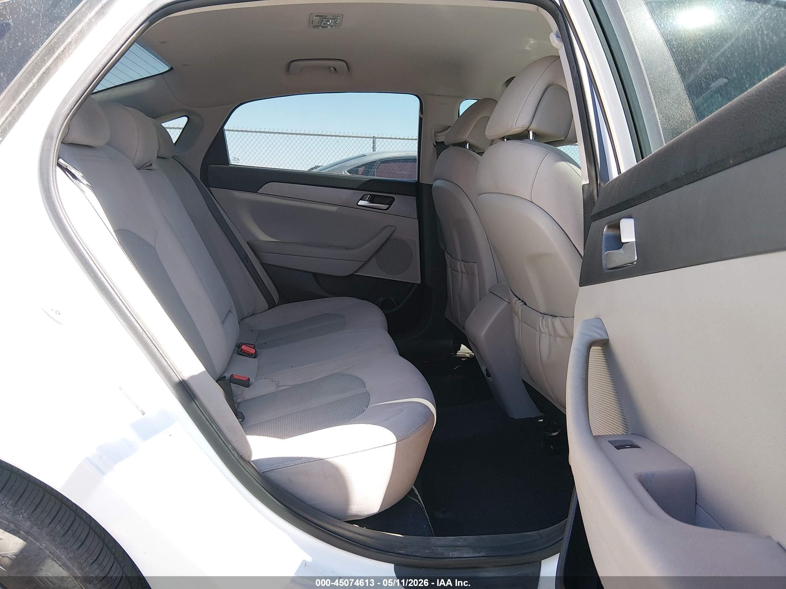 2016 Hyundai Sonata Se White vin: 5NPE24AF8GH267264