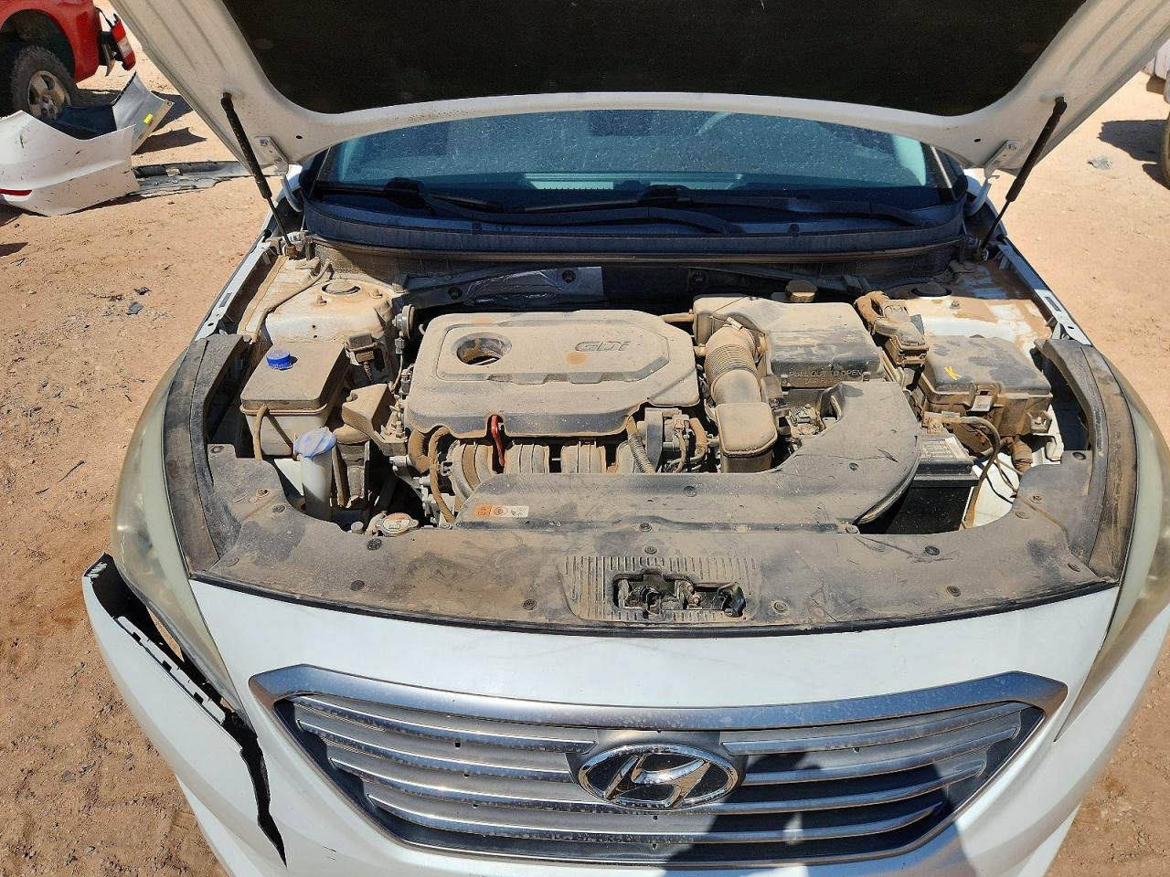 2016 Hyundai Sonata Se White vin: 5NPE24AF8GH279107
