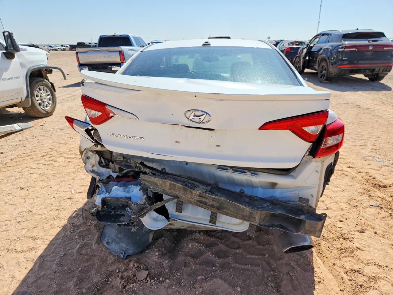 2016 Hyundai Sonata Se White vin: 5NPE24AF8GH279107