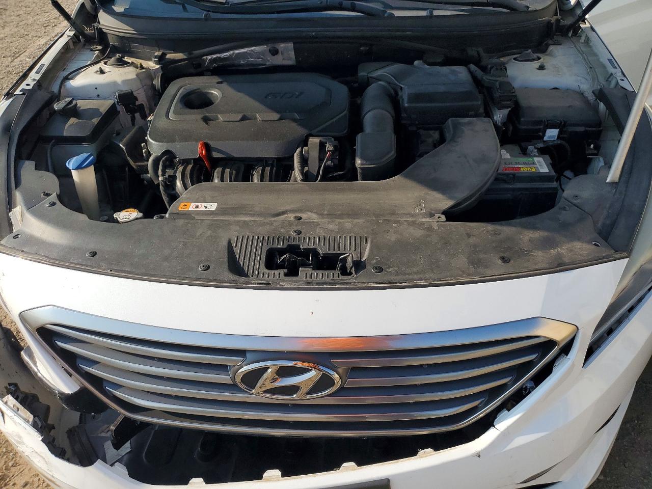 2016 Hyundai Sonata Se White vin: 5NPE24AF8GH284176