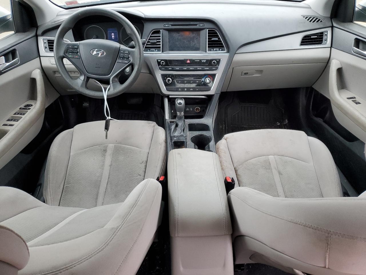 2016 Hyundai Sonata Se White vin: 5NPE24AF8GH346935