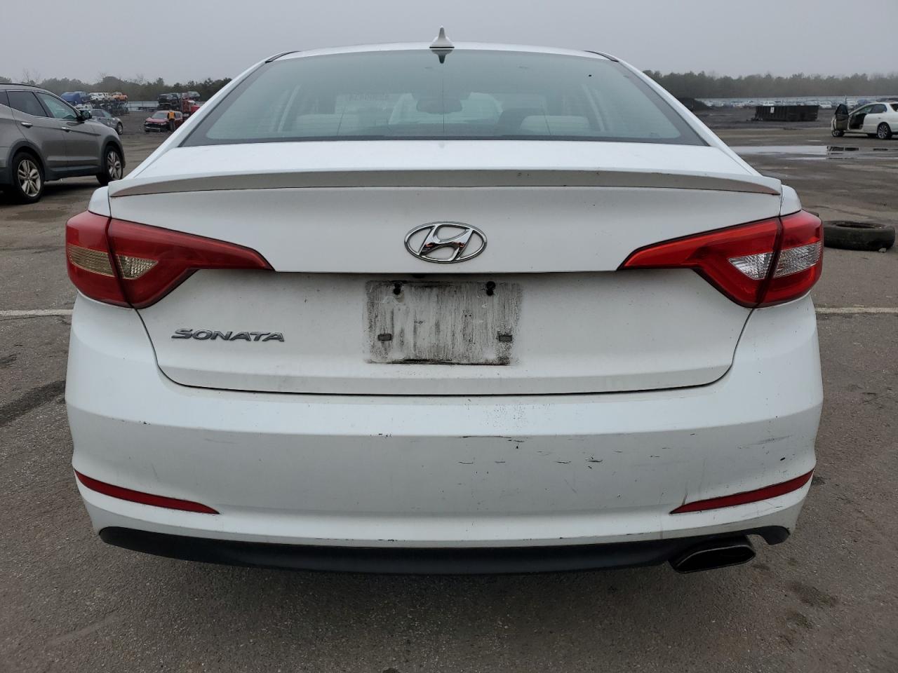 2016 Hyundai Sonata Se White vin: 5NPE24AF8GH346935