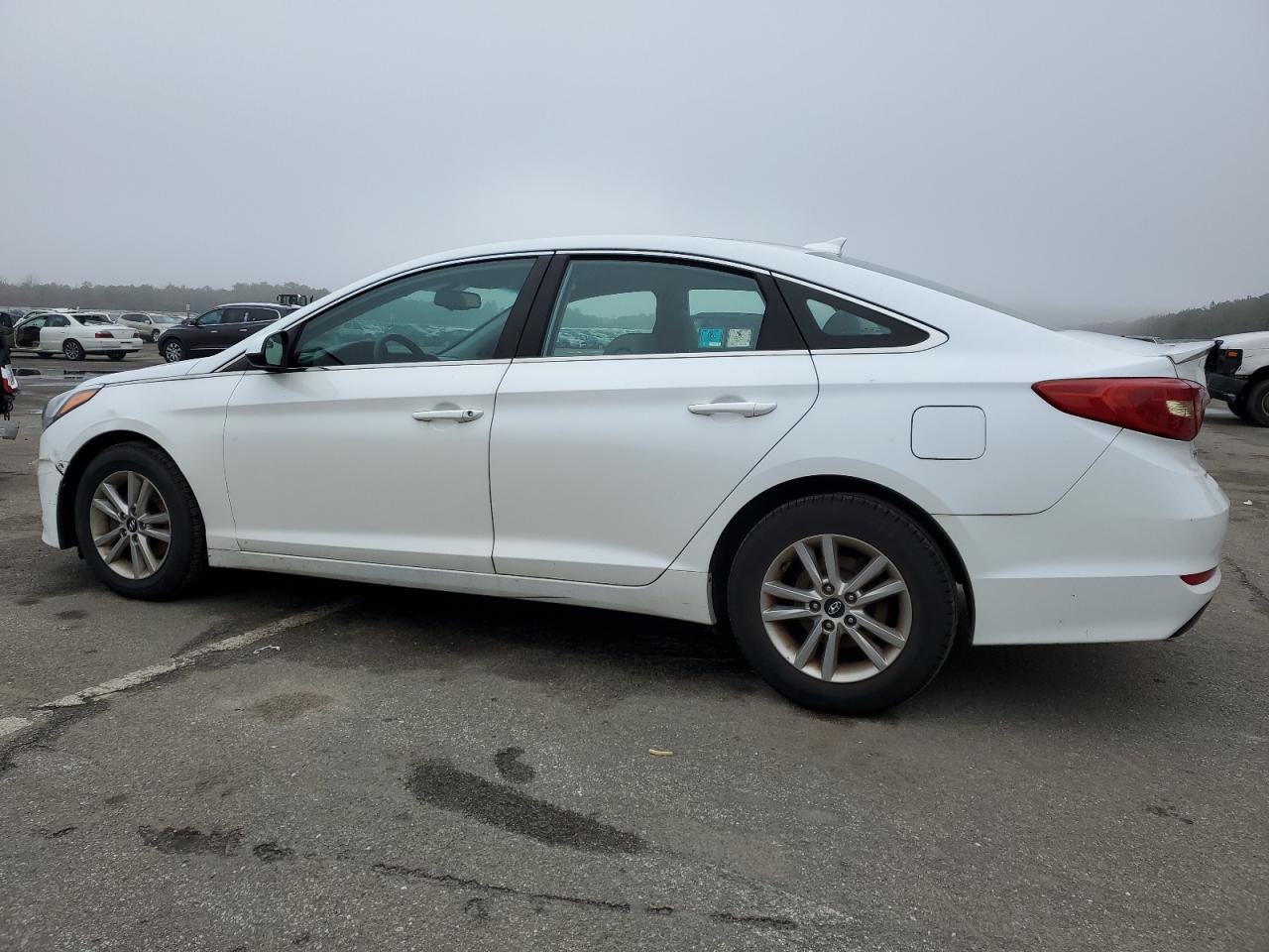 2016 Hyundai Sonata Se White vin: 5NPE24AF8GH346935
