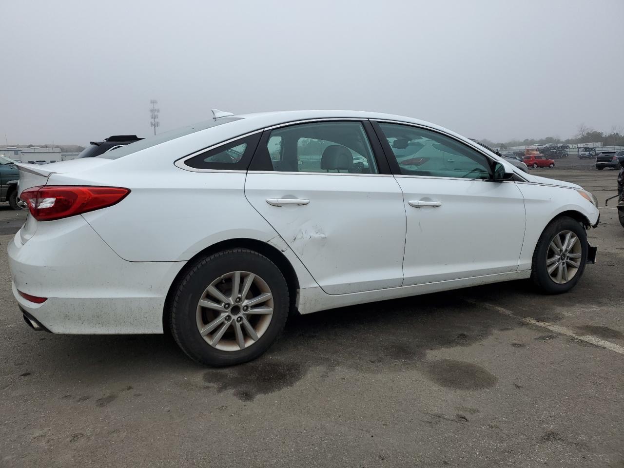 2016 Hyundai Sonata Se White vin: 5NPE24AF8GH346935