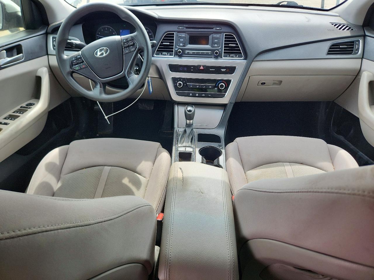 2016 Hyundai Sonata Se Серебряный vin: 5NPE24AF8GH387890
