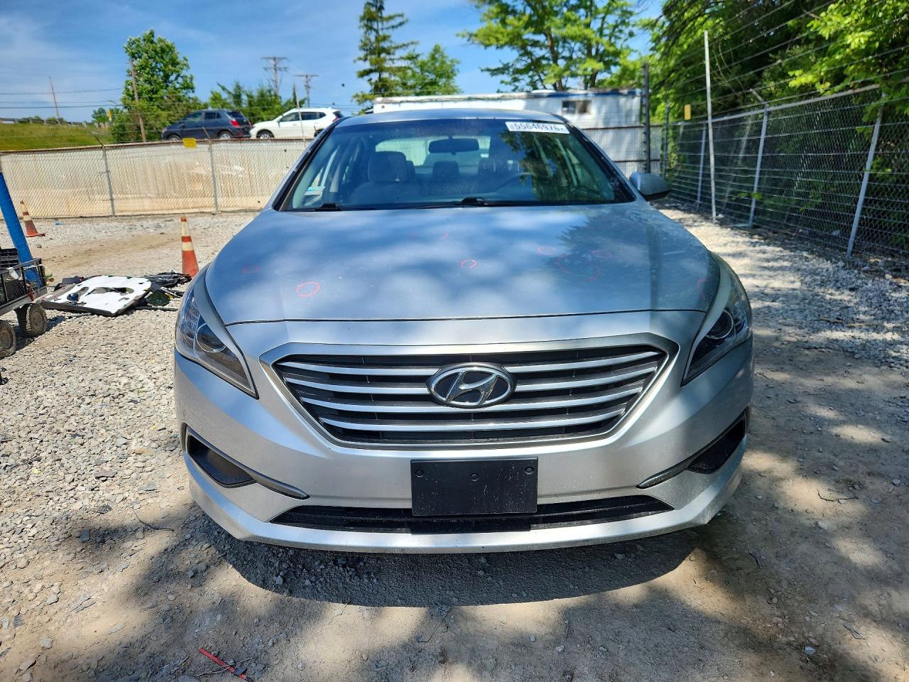 2016 Hyundai Sonata Se Silver vin: 5NPE24AF8GH409483
