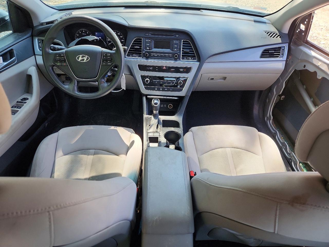 2016 Hyundai Sonata Se Silver vin: 5NPE24AF8GH409483