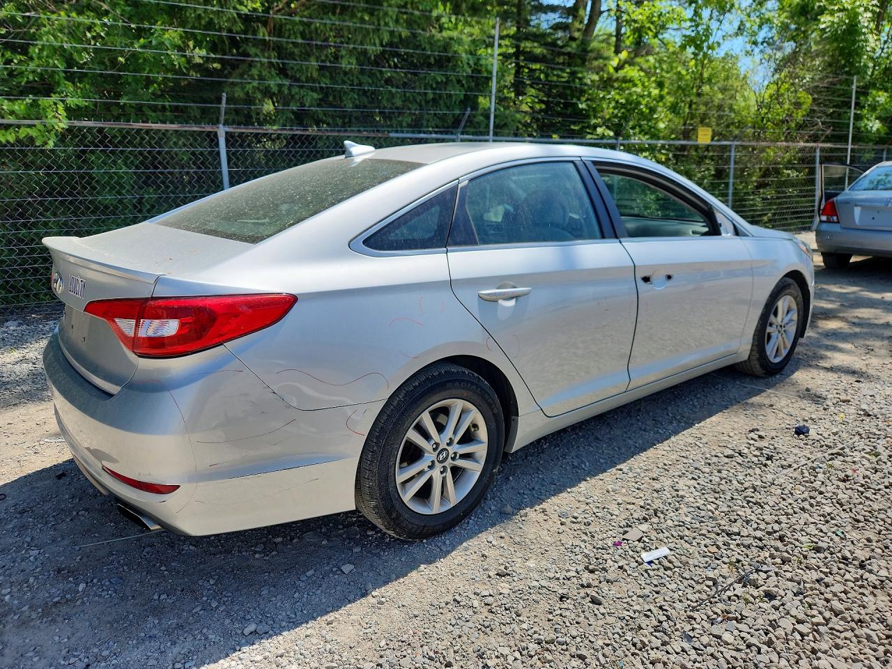 2016 Hyundai Sonata Se Silver vin: 5NPE24AF8GH409483
