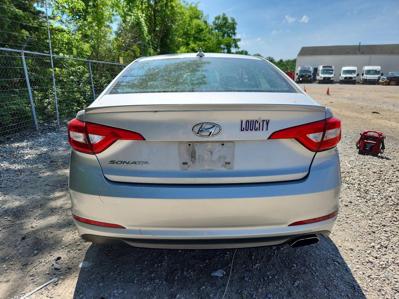 2016 Hyundai Sonata Se Silver vin: 5NPE24AF8GH409483