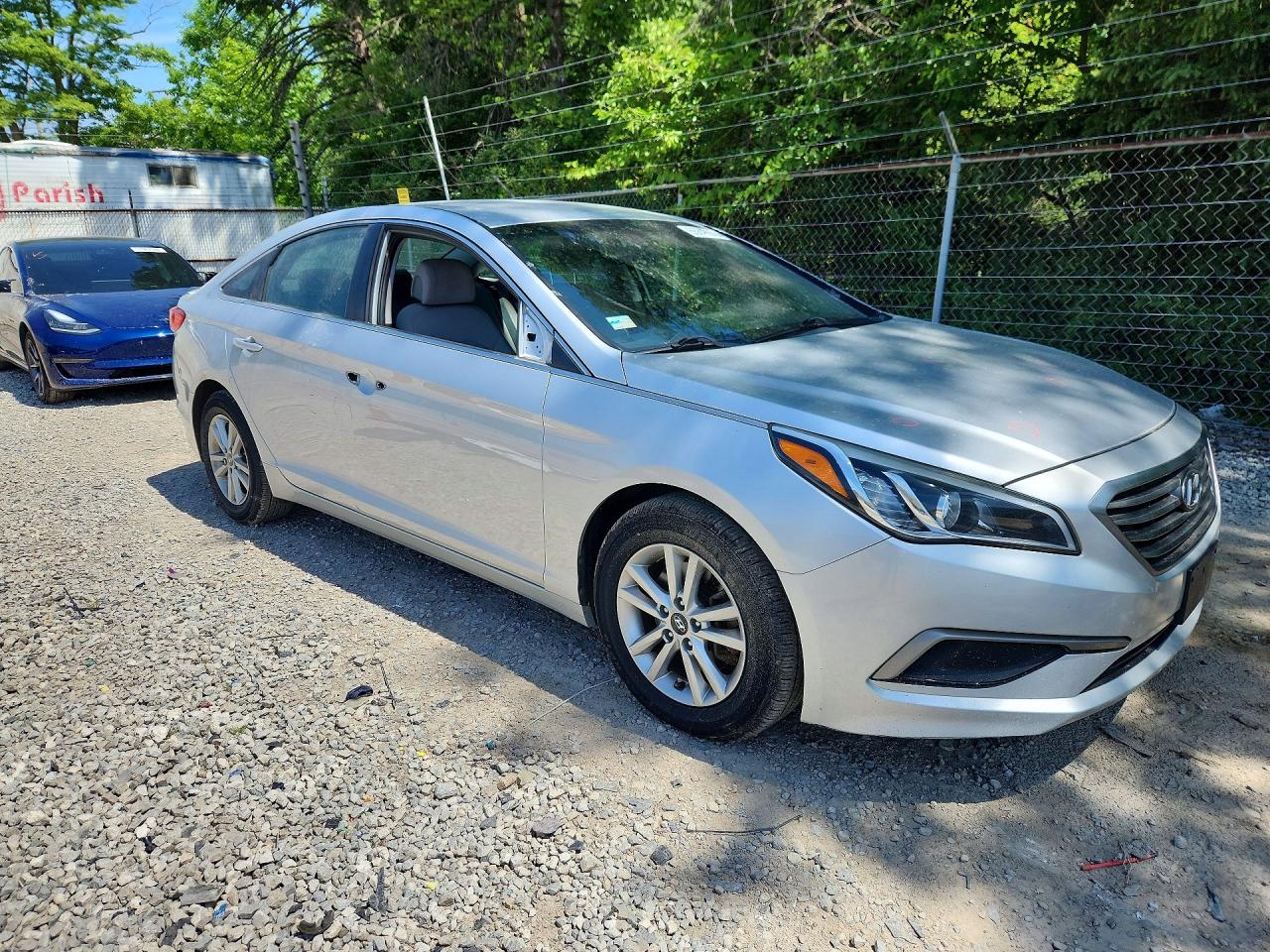 2016 Hyundai Sonata Se Silver vin: 5NPE24AF8GH409483