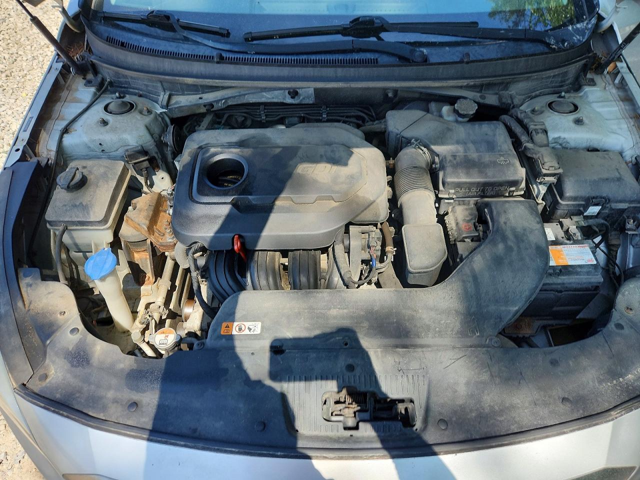 2016 Hyundai Sonata Se Silver vin: 5NPE24AF8GH409483