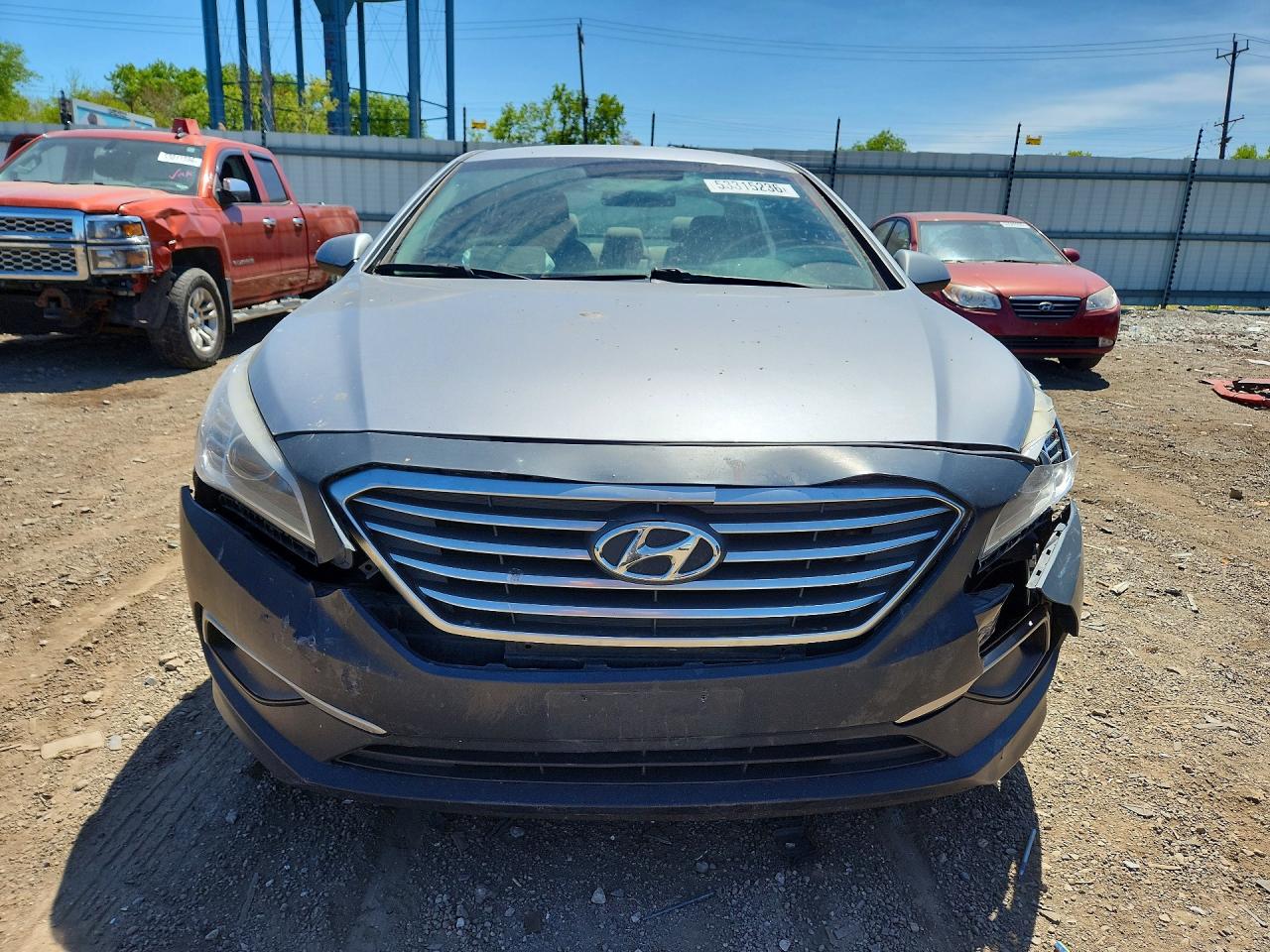 2017 Hyundai Sonata Silver vin: 5NPE24AF8HH548966