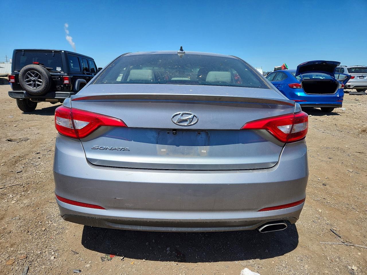 2017 Hyundai Sonata Silver vin: 5NPE24AF8HH548966