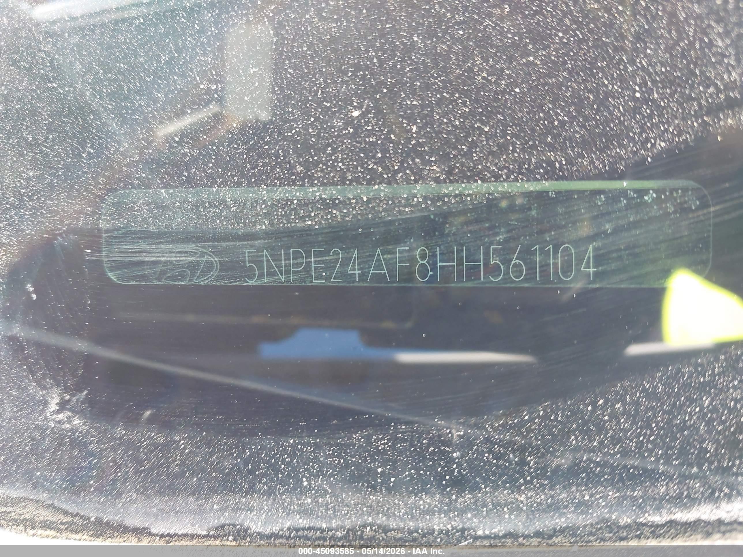 2017 Hyundai Sonata White vin: 5NPE24AF8HH561104