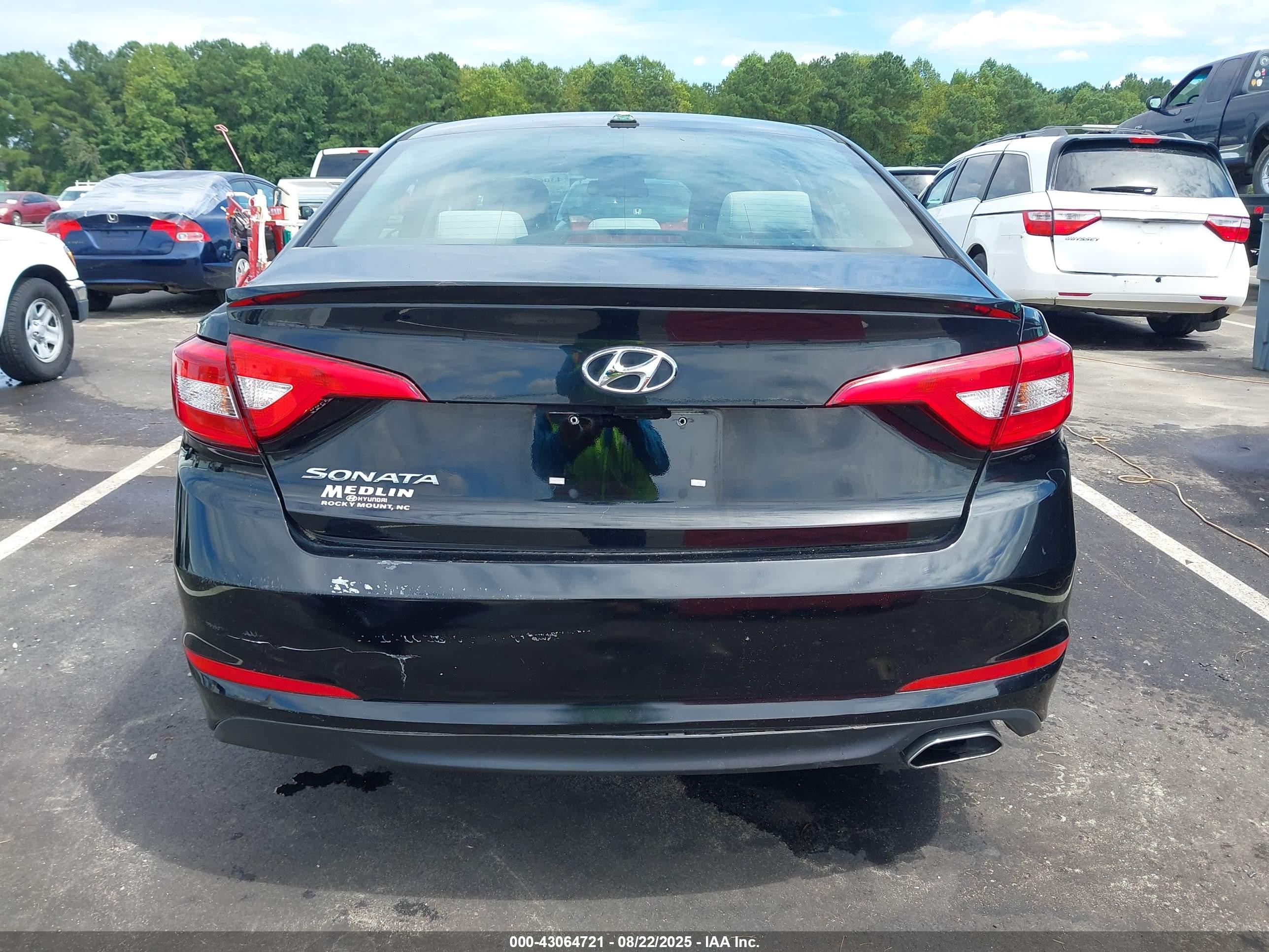 2017 Hyundai Sonata   Black vin: 5NPE24AF8HH566304