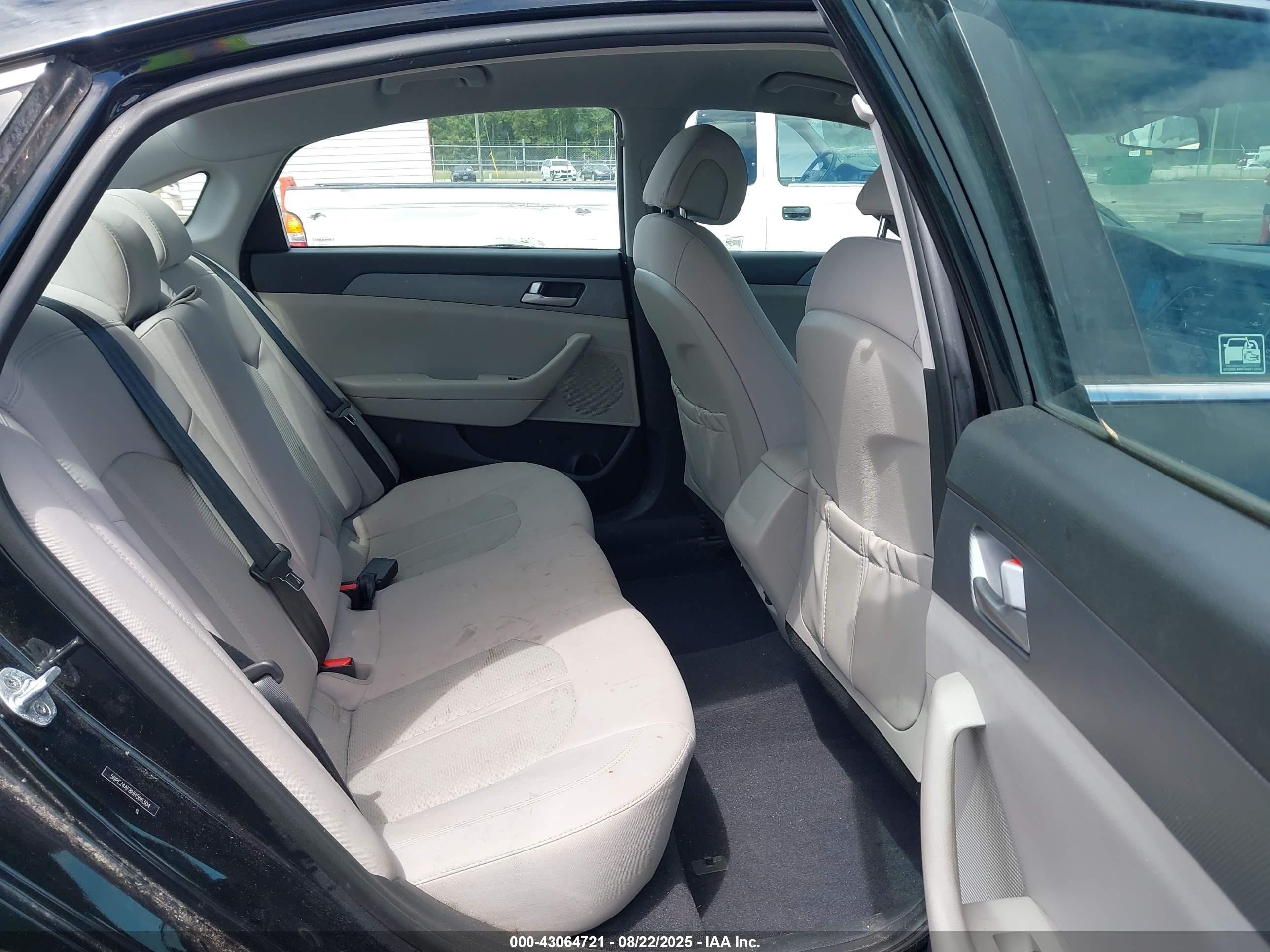 2017 Hyundai Sonata   Black vin: 5NPE24AF8HH566304