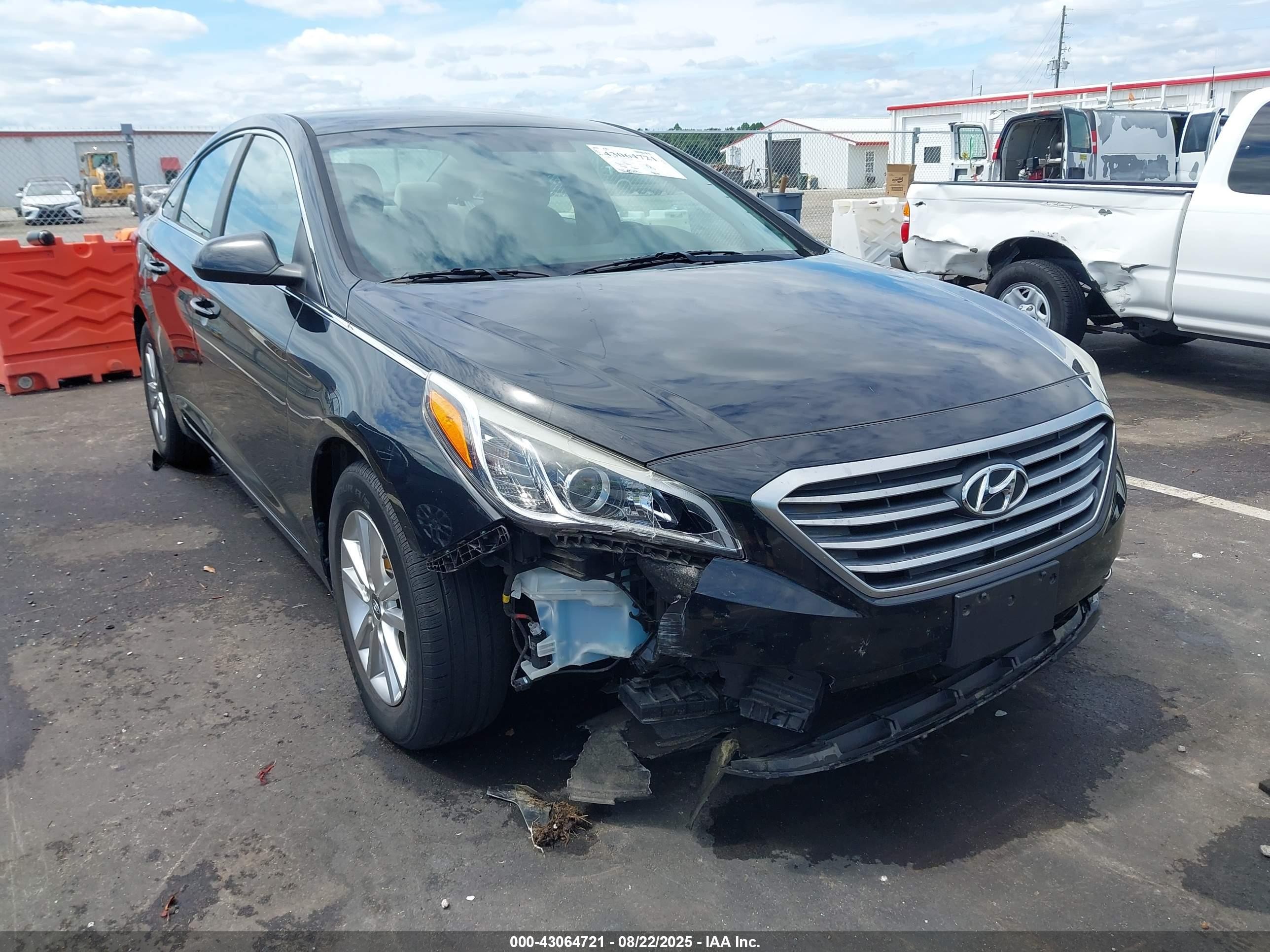 2017 Hyundai Sonata   Black vin: 5NPE24AF8HH566304