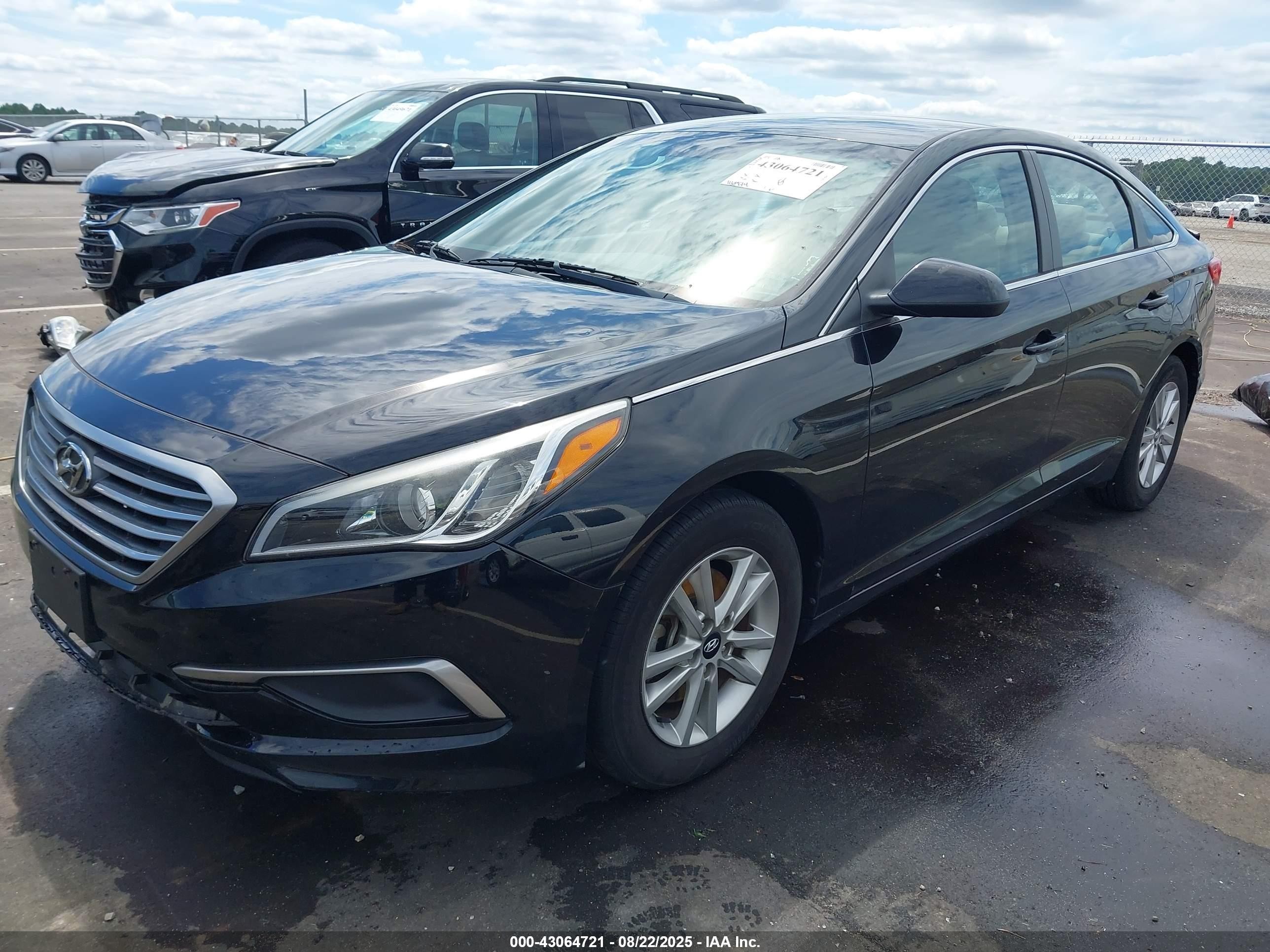 2017 Hyundai Sonata   Black vin: 5NPE24AF8HH566304