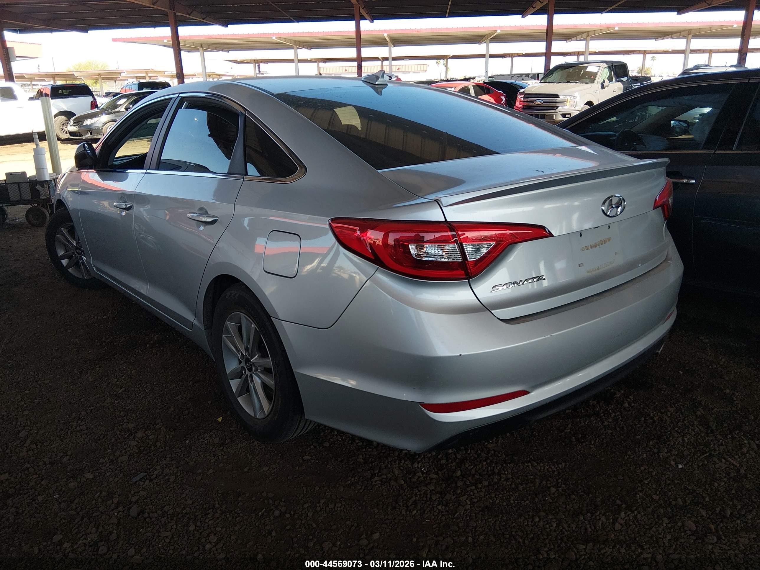 2017 Hyundai Sonata Se Silver vin: 5NPE24AF8HH590781