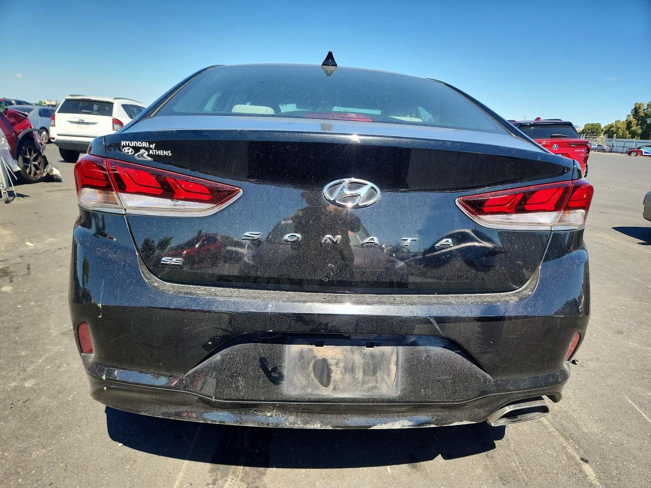 2018 Hyundai Sonata Se Black vin: 5NPE24AF8JH598384