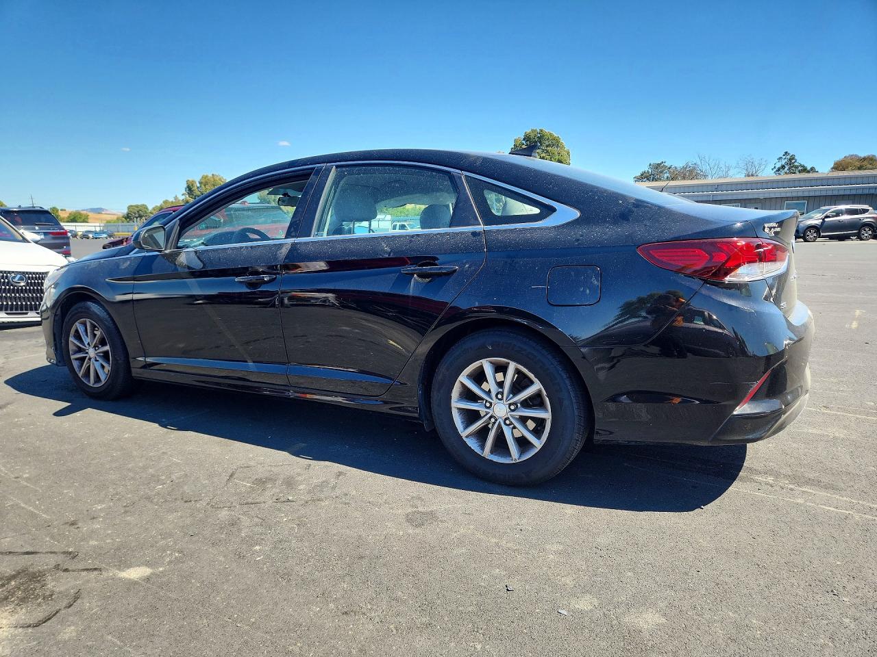 2018 Hyundai Sonata Se Black vin: 5NPE24AF8JH598384