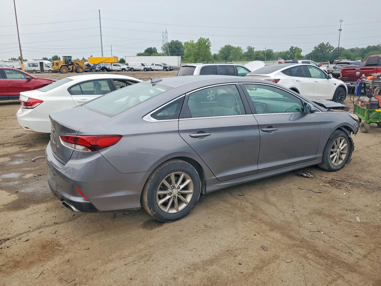 2018 Hyundai Sonata Se Серый vin: 5NPE24AF8JH710388