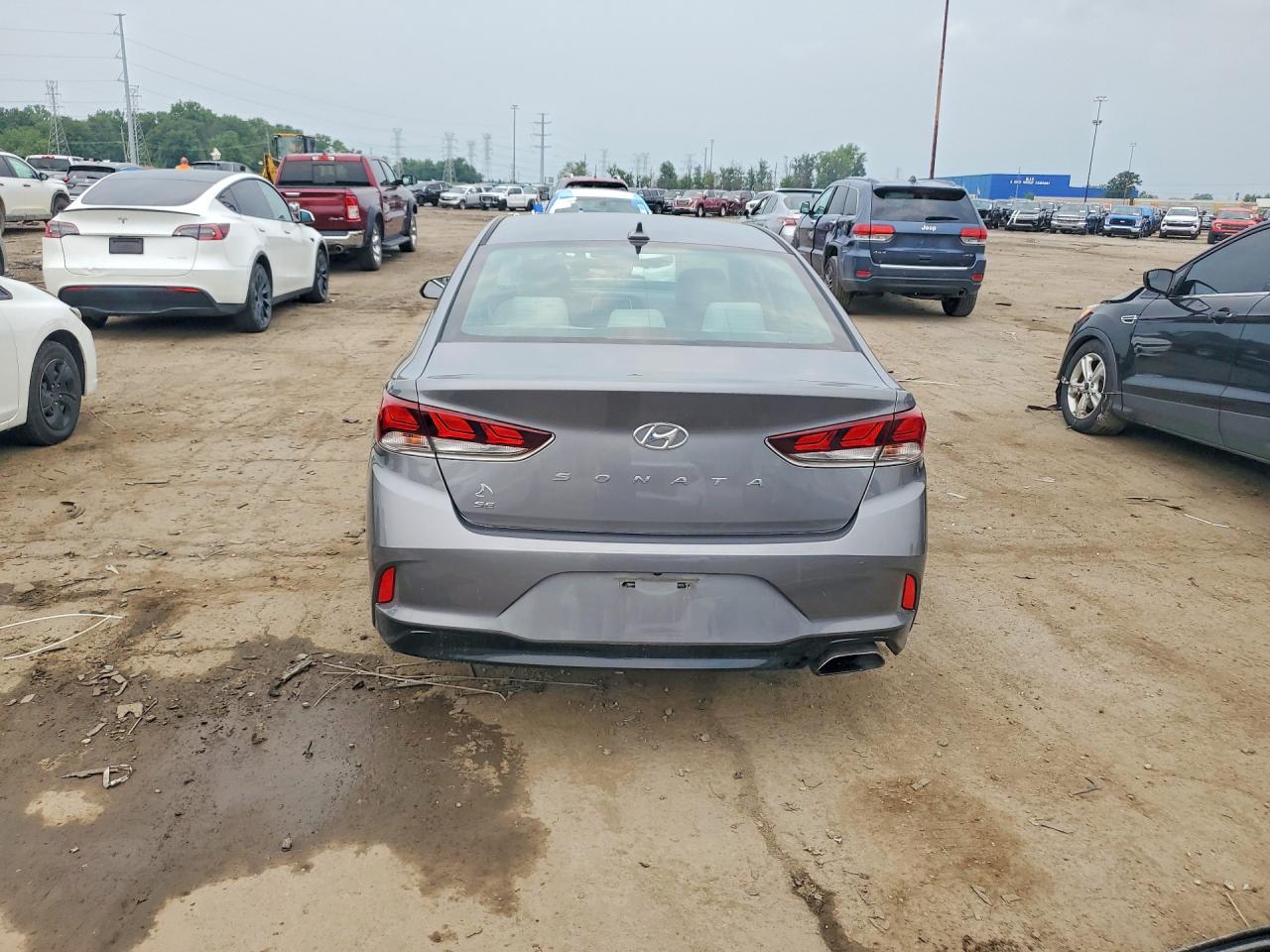 2018 Hyundai Sonata Se Серый vin: 5NPE24AF8JH710388