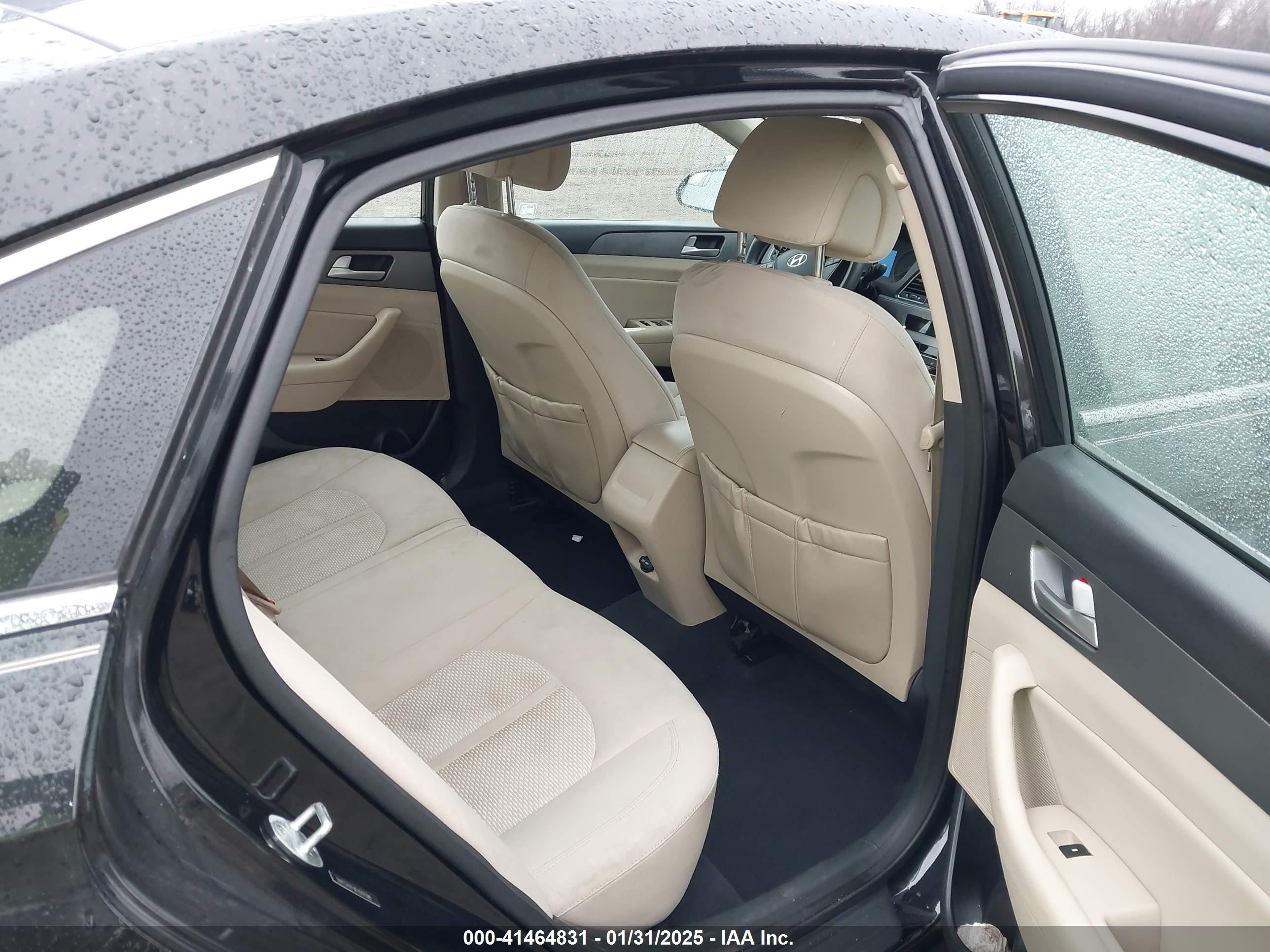 2015 Hyundai Sonata Se Black vin: 5NPE24AF9FH001590