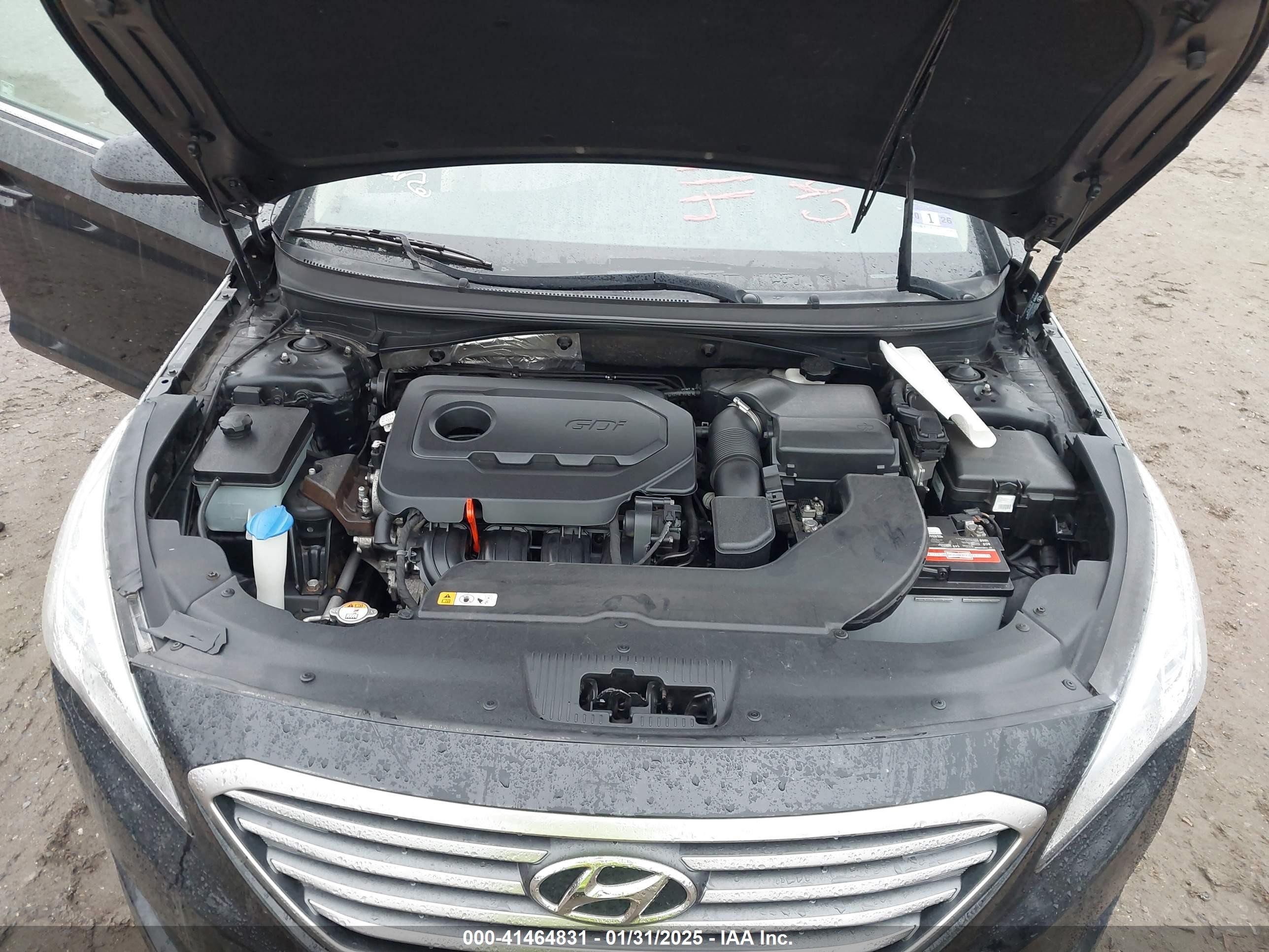 2015 Hyundai Sonata Se Black vin: 5NPE24AF9FH001590