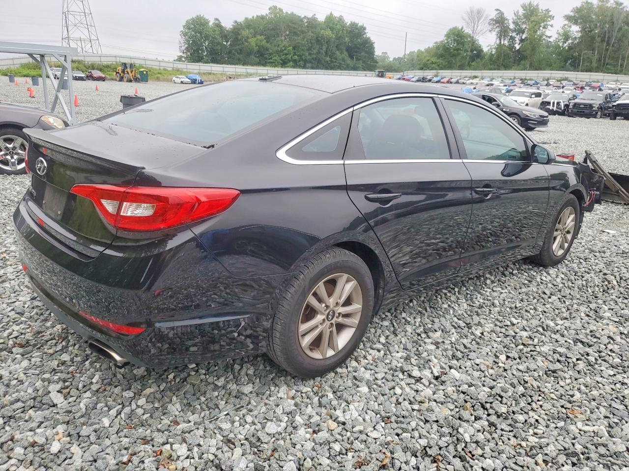 2015 Hyundai Sonata Se Black vin: 5NPE24AF9FH002335