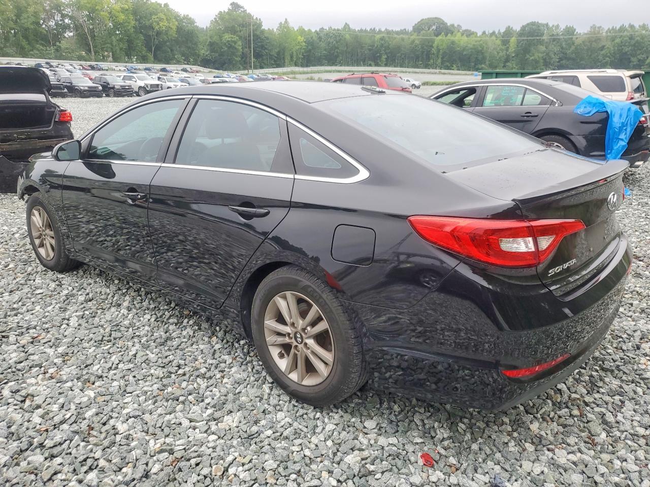2015 Hyundai Sonata Se Black vin: 5NPE24AF9FH002335