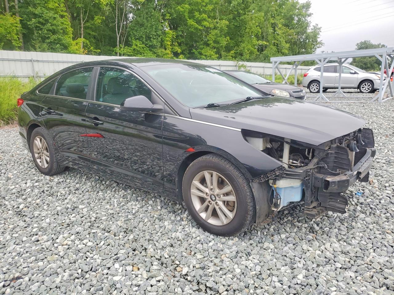 2015 Hyundai Sonata Se Black vin: 5NPE24AF9FH002335