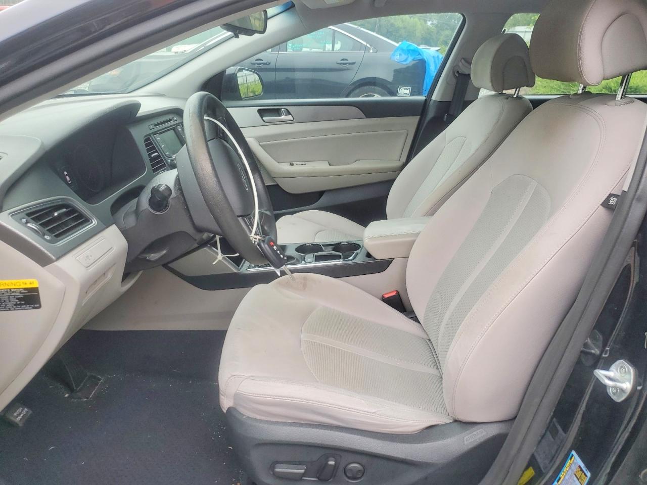 2015 Hyundai Sonata Se Black vin: 5NPE24AF9FH002335